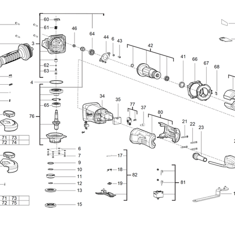 AGV13-115XSPDE 110V spare parts