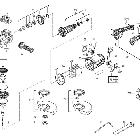 AGV22-230 240V spare parts