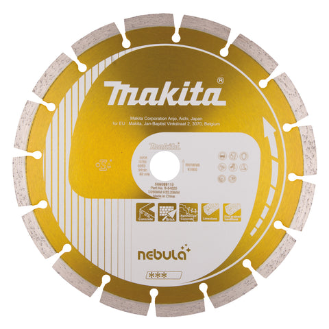 Makita Diamond wheel 230 mm, Nebula, Dry & Wet B-54025