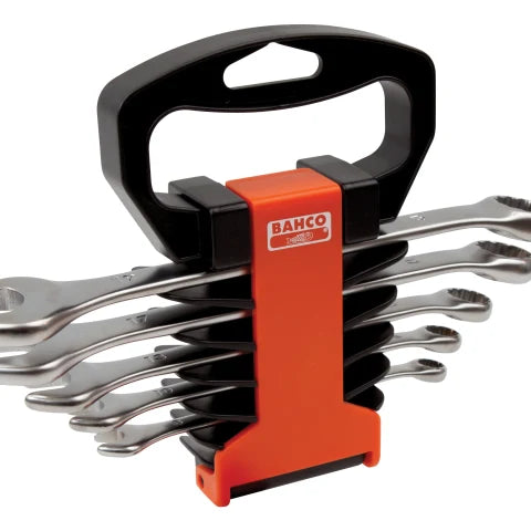 Bahco 111M/SH5 Chrome Polished Combination Spanner Set, 5 Piece