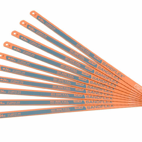 Bahco 39062410P 3906 Sandflex® Hacksaw Blades 300mm (12in) x 24 TPI Pack 10