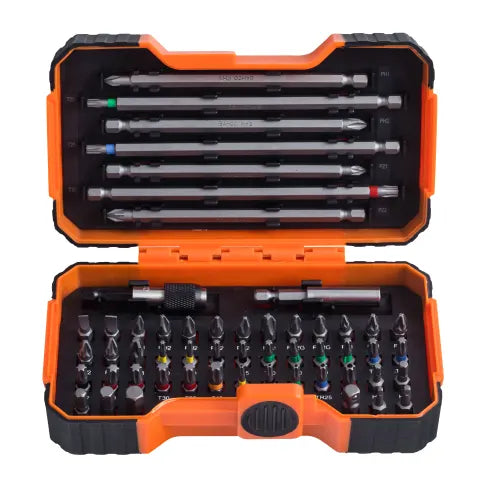 Bahco 59/S54BC Colour-Coded Bit Set, 54 Piece