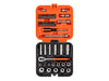Bahco S51MC3H 3/8in Drive Standard and Deep Socket & 1/4in Bit Set, 51 Piece