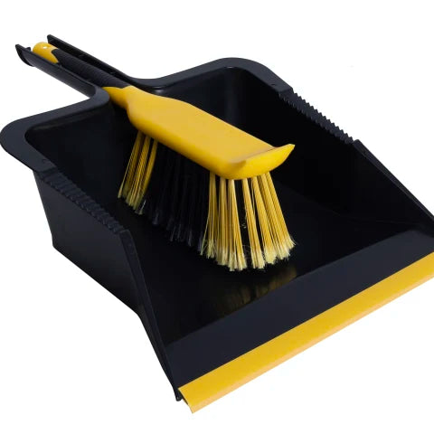 Bulldozer BDZ8015BY Heavy-duty Dustpan and Brush Set