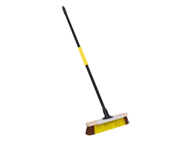 Bulldozer BDZCD16BAY Heavy-duty Utility Broom with Metal Scraper 380mm (15in)