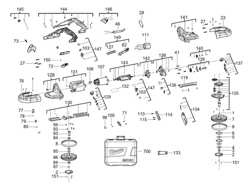BS125 240V spare parts