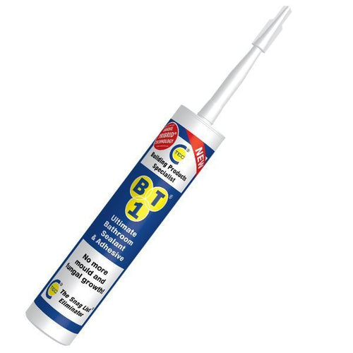 BT1 Ultimate Bathroom Sealant & Adhesive 290ml Transparent 535108