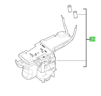 Milwaukee M12BSD electronics 4931436327 spare part