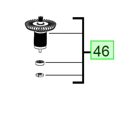 Milwaukee M18FHM Armature assembly 4931466652 spare part