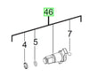 Milwaukee M18FMTIWF12 Shaft 4931454845 spare part