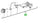 Milwaukee M18BLTRC Motor assembly 4931466802 spare part