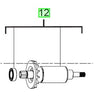 Milwaukee M12FIR38 Armature 4931465304 spare part