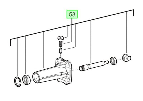 Milwaukee M18FDGRB Housing 4931494833 spare part