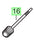 Milwaukee MS216SB Handle 4931472228 spare part