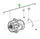 Milwaukee M12FPD Gearbox 4931465513 spare part