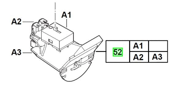Milwaukee C12MT Switch assmembly 4931431688 spare part
