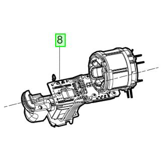 Milwaukee M12FPD electronics 4931466272 spare part