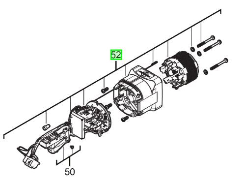 Milwaukee M18ONEFLAG30XPDB Electronic 4931480296 spare part