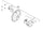 Milwaukee M18SIC60SCHDR Clamping set 4931494960 spare part