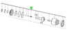 Milwaukee M18FQID Impact bolt 4931454726 spare part