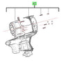 Milwaukee M12FIW14 electronics 4931465689 spare part