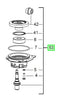 Milwaukee M18CAG115XPDB Spindle 4931461664 spare part