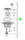 Milwaukee M18CAG115XPDB Spindle 4931461664 spare part