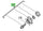 Milwaukee M187FCS66 Driving shaft 4931465972 spare part