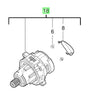 Milwaukee M18CBLPD Gearbox 4931466003 spare part