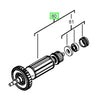 Milwaukee AG10-115 110v Armature 4931441563 spare part