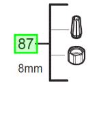 Milwaukee M18FTR8 Collet 4931479477 spare part