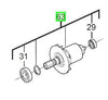 Milwaukee M18FSGC Armature 4931454939 spare part