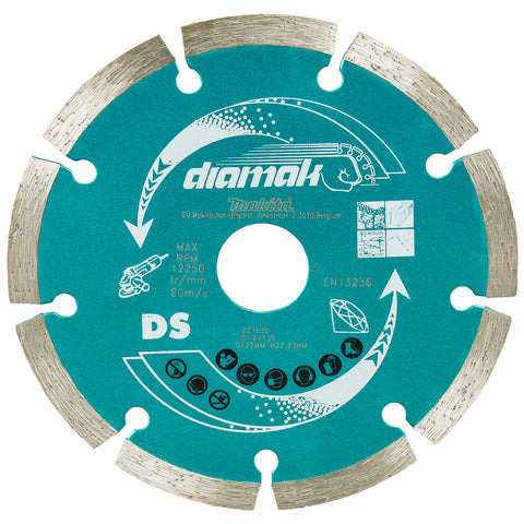 Makita Diamond Wheel Diamak, 125 x 22,23 mm D-61139