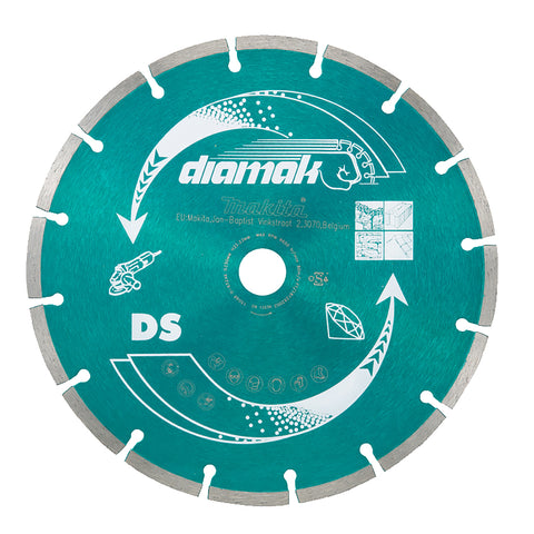 Makita Diamond Wheel Diamak, 230 x 22.23 mm, Dry D-61145