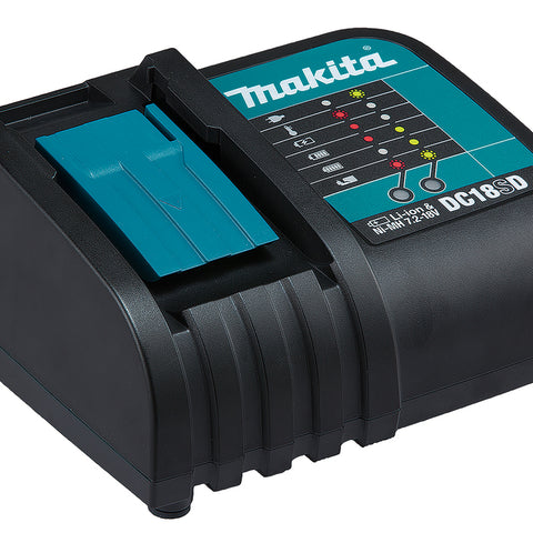 Makita DC18SD Charger for 14,4V and 18V Li-ion batteries