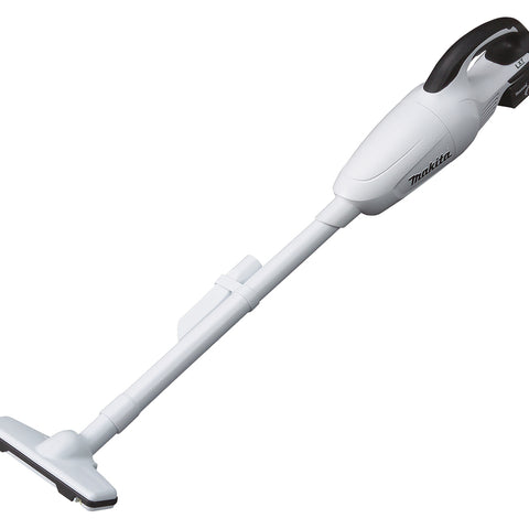 Makita DCL180Zw 18v stick vac white