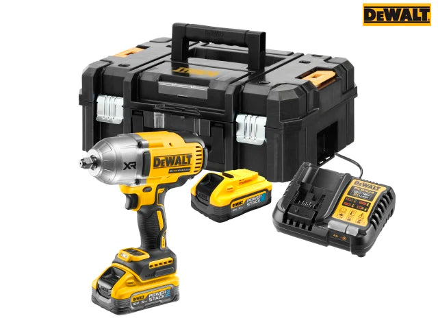 DEWALT DCF900H2T POWERSTACK™ Impact Wrench 18V 2 x 5.0Ah Li-ion