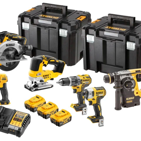 Dewalt DCK690P3T XR Brushless 6 Piece Kit 18V 3 x 5.0Ah Li-ion