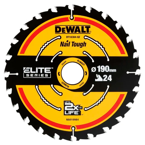 Dewalt DT10304-QZ ELITE™ Series Framing Circular Saw Blade 190 x 30mm x 24T