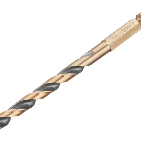 Dewalt DT20609-QZ BLACK&GOLD Hex HSS-G Drill Bit 6.5mm
