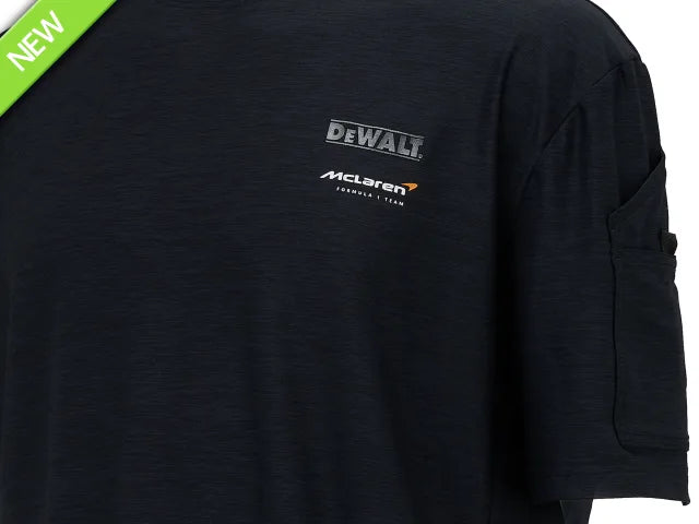 Dewalt DEWMCLTB X McLaren Short Sleeve T-Shirt black