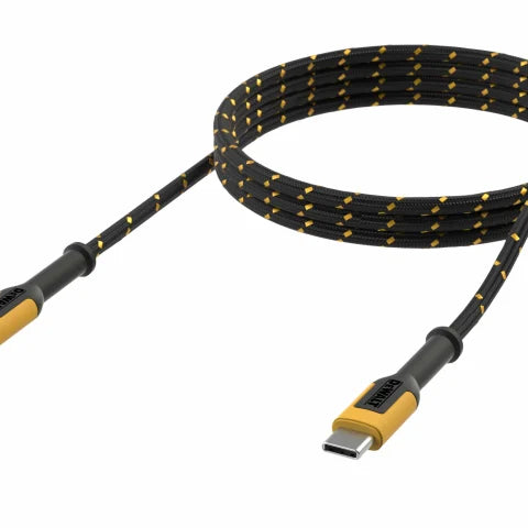 Dewalt DWT1310021 USB C to USB C Reinforced Charging Cable 3m (10ft)