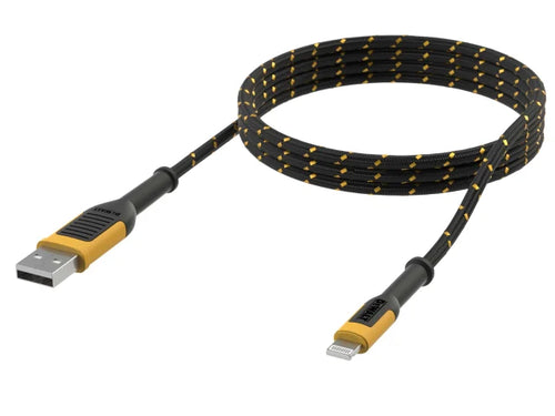 Dewalt DWT1311326 USB A to Lightning® Reinforced Charging Cable 3m (10ft)