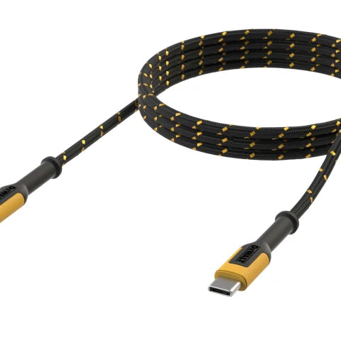Dewalt DWT1311362 USB C to USB C Reinforced Charging Cable 1.2m (4ft)