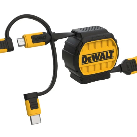 Dewalt DWT1311364 3-in-1 Retractable Cable 0.9m (3ft)