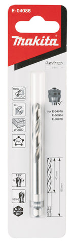 Makita Pilot drill bit HSS-G, 7,15 x 85 mm E-04086