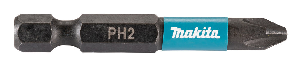 Makita Screw Bit Impact Black, PH2, 50 mm, 10 pcs E-12407