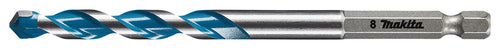 Makita T.C.T Drill bit, 8 x 120 mm, Multi material E-15045