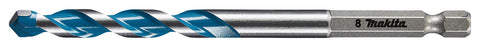 Makita T.C.T Drill bit, 8 x 120 mm, Multi material E-15045