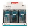 Makita T.C.T Hammer Drill Bit set, SDS-PLUS, 12 pcs E-15730